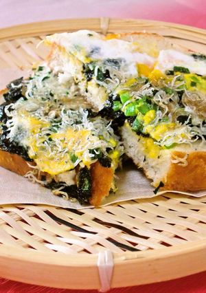 ◆米パンでしらす丼風トースト◆-レシピのメイン写真