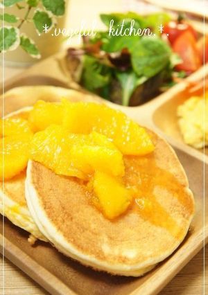 ふわふわ～♪ビルズ風アメリカ・パンケーキ-レシピのメイン写真