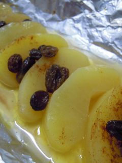 シナモン香る♡熱々*0*焼きリンゴ-レシピのメイン写真