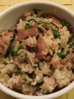 豚肉とニラの混ぜご飯-レシピのメイン写真