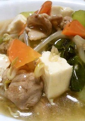 チンゲン菜と豆腐のとろとろ煮-レシピのメイン写真