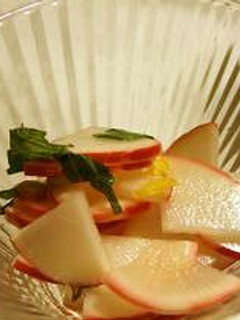 赤大根の甘酢漬け-レシピのメイン写真