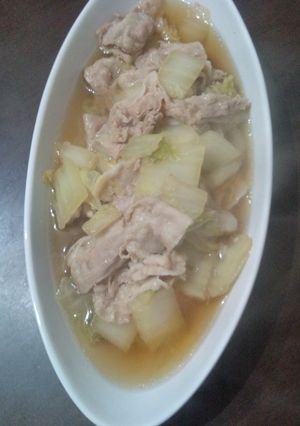 白菜と豚バラのあっさり煮☆-レシピのメイン写真