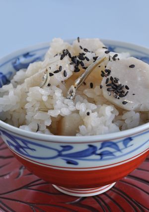 胃にやさしい里芋ご飯-レシピのメイン写真