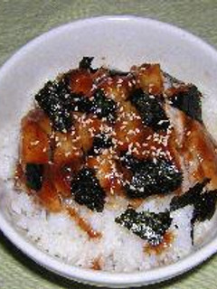 照り焼き味噌チキン丼-レシピのメイン写真