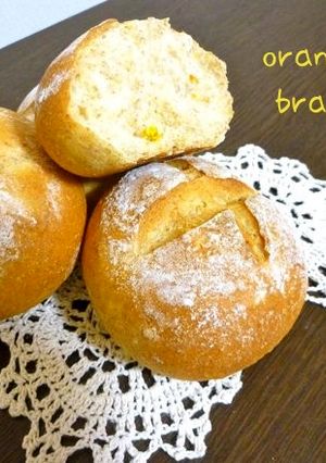 オレンジピールとふすまのプチカンパーニュ-レシピのメイン写真