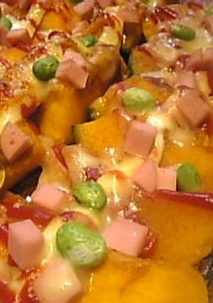 トースター de かぼちゃチーズ焼き-レシピのメイン写真