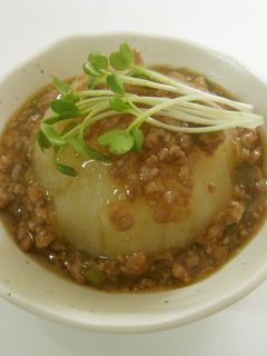 かぶのひき肉あんかけ-レシピのメイン写真