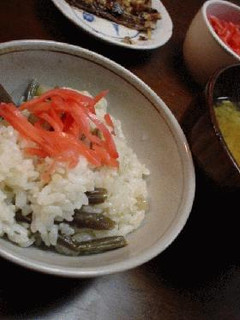 山菜炊き込みごはん-レシピのメイン写真