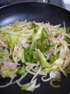 ベーコンの塩味炒め-レシピのメイン写真