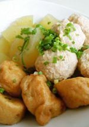 冬にほっこり。鶏団子煮-レシピのメイン写真