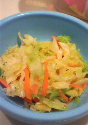 つけあわせやお弁当に！キャベツの炒め物-レシピのメイン写真