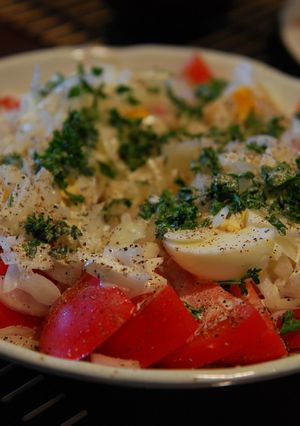 超美味しい！トマトサラダ☆ポーランド料理-レシピのメイン写真