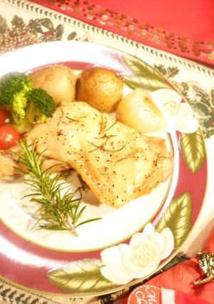 チキンのハーブ焼きフランス風-レシピのメイン写真