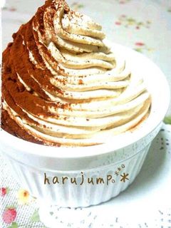 ほろにが コーヒークリーム-レシピのメイン写真
