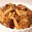 カキのオイスターソース絡め