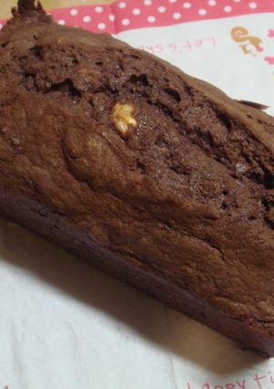 バナナとチョコのパウンドケーキ-レシピのメイン写真