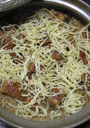 ★超簡単☆土鍋で作る★うなぎの炊き込み御飯-レシピのメイン写真