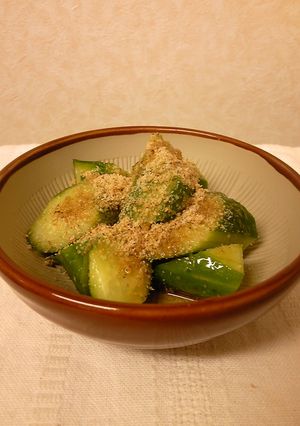 1分で！キュウリの簡単おつまみ♪♪-レシピのメイン写真