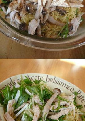 ヘルシー　温ラーメンサラダ-レシピのメイン写真