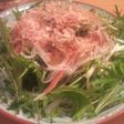 大根と水菜のサラダ☆ポン酢ドレッシング