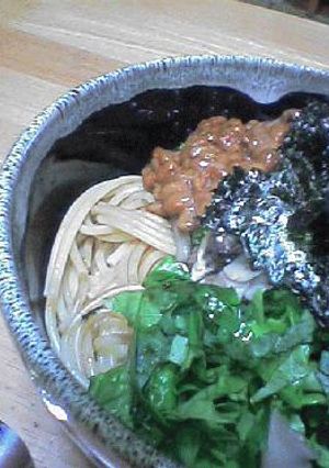 納豆パスタ-レシピのメイン写真