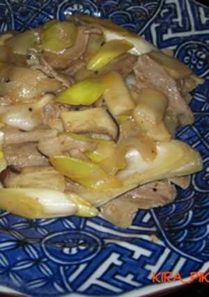 簡単！パッと出来る✿豚肉とねぎのオイマヨ-レシピのメイン写真