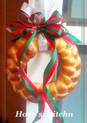 ☆クリスマスリース☆-レシピのメイン写真