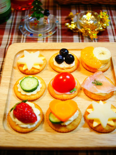 ✿クリスマス*カラフルカナッペ✿-レシピのメイン写真