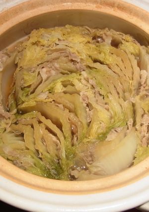 白菜豚バラ鍋-レシピのメイン写真