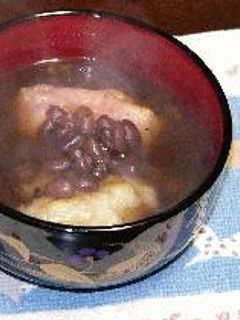 焼餅いりぜんざい-レシピのメイン写真