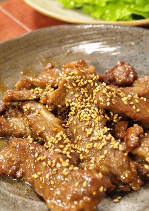 牛カルビに♪自家製焼き肉のたれ-レシピのメイン写真