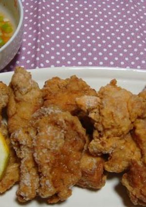 ＊鶏のからあげ～エ酢ニックソースで～＊-レシピのメイン写真