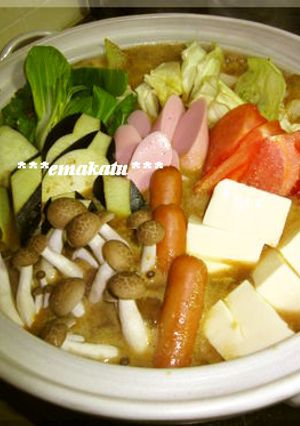 子供でも大丈夫**マイルドカレー鍋**-レシピのメイン写真