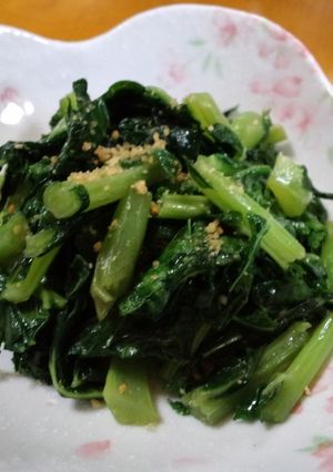 大根葉のごま油炒め-レシピのメイン写真