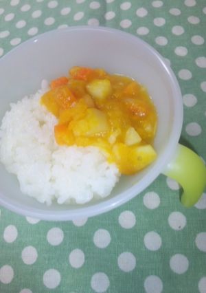●離乳食 後期●野菜たっぷりベビーカレー-レシピのメイン写真