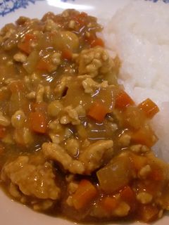 ヒヨコとニワトリのキーマカレー-レシピのメイン写真