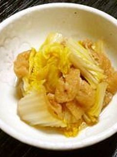 *ルクエde白菜のきつね煮*-レシピのメイン写真