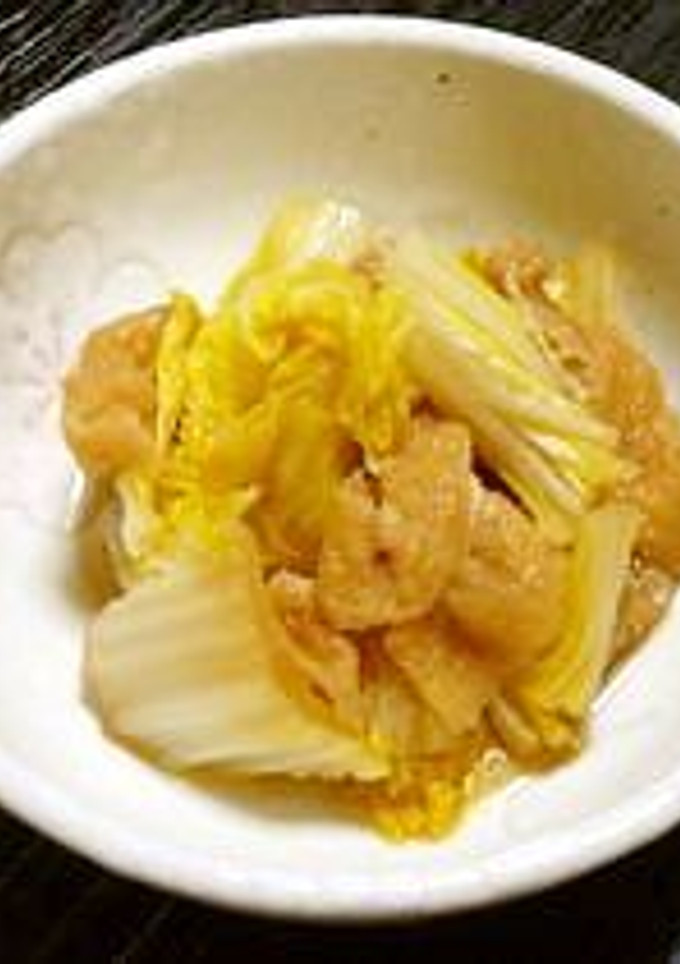＊ルクエde白菜のきつね煮＊-レシピのメイン写真
