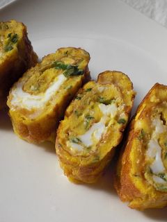 大葉おかかチーズの卵焼き-レシピのメイン写真