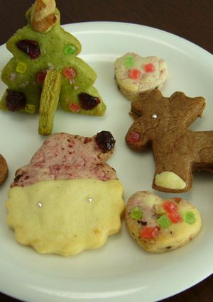 クリスマス★カラフルクッキー★アレンジ法-レシピのメイン写真