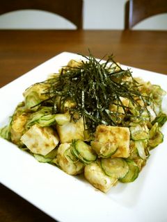 【簡単レシピ】はんぺんのサラダ♪冷奴風♪-レシピのメイン写真