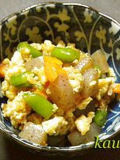 簡単炒り豆腐!おかず、お弁当にも!-レシピのメイン写真