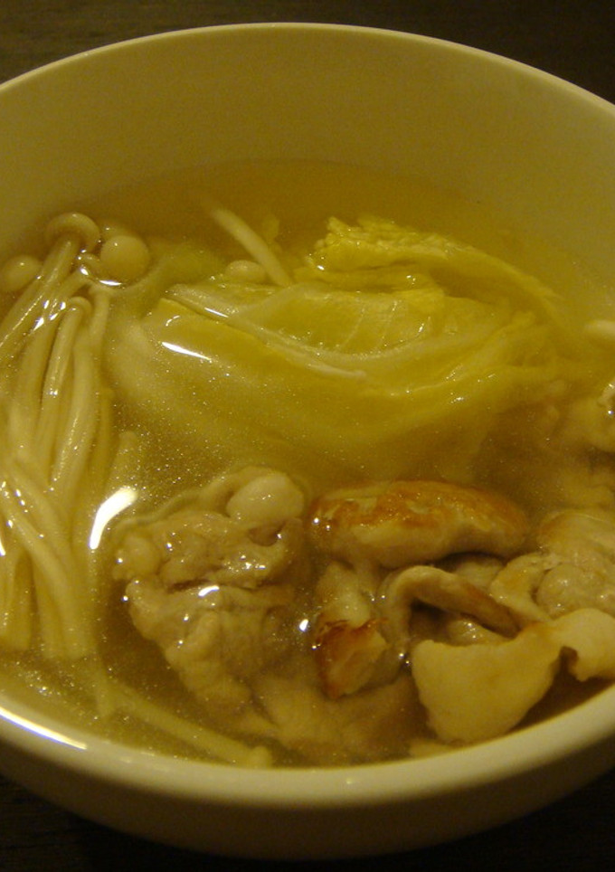 白菜の簡単中華スープ♪-レシピのメイン写真