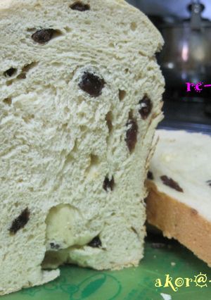 ♪HBで黒糖レーズンパン♪-レシピのメイン写真
