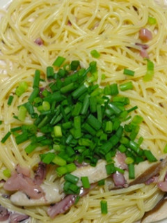 イカの塩辛のパスタ-レシピのメイン写真