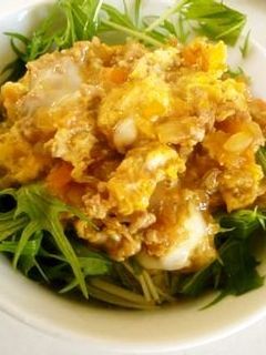 簡単✿焼肉のたれでひき肉の卵とじ丼✿-レシピのメイン写真