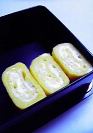 t-falの丸いフライパンで四角い卵焼き-レシピのメイン写真