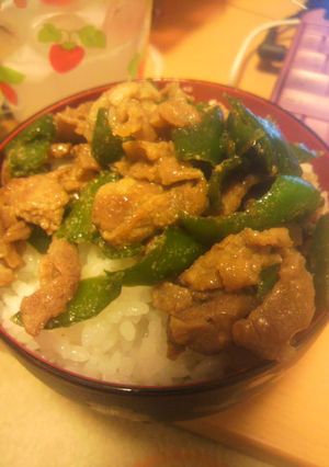 簡単豚しょうが丼!?-レシピのメイン写真