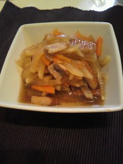 切り干し大根風大根の煮物-レシピのメイン写真